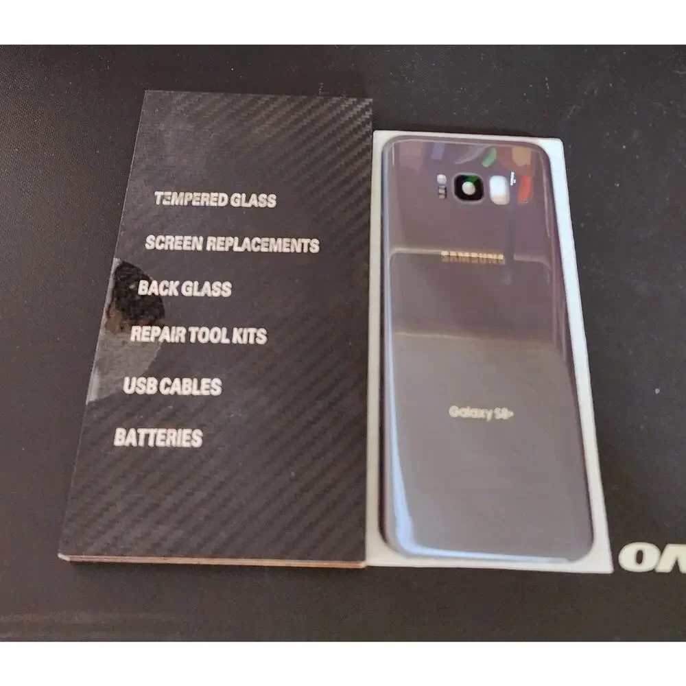 Samsung S8 Plus Replacement Back, Screen Saver, Portable Charger